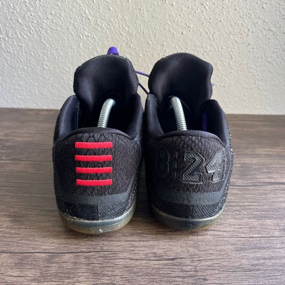 Nike Kobe 11 Elite Low Eulogy Hyper Grape Basketball Mens Size 11.5 822675-510 - Picture 3 of 8